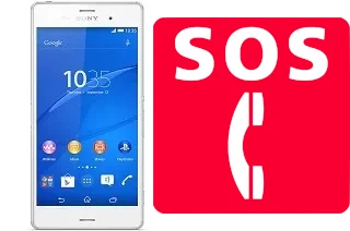 Chamadas de emergência no Sony Xperia Z3 Dual