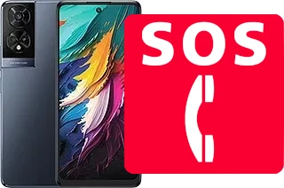 Chamadas de emergência no TCL 50 XE NxtPaper