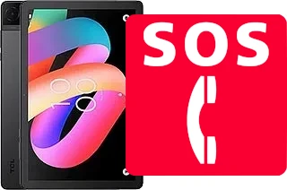 Chamadas de emergência no TCL Tab 10L Gen 3