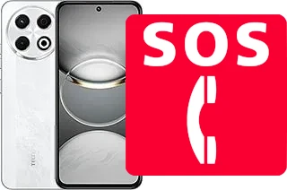Chamadas de emergência no Tecno Spark 30 Pro