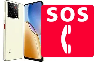 Chamadas de emergência no ZTE Blade A56