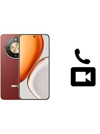 Faça chamadas de vídeo com um Honor X70