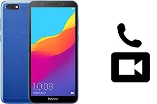 Faça chamadas de vídeo com um Honor 7S