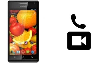 Faça chamadas de vídeo com um Huawei Ascend P1