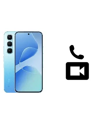 Faça chamadas de vídeo com um Infinix Hot 60 Pro