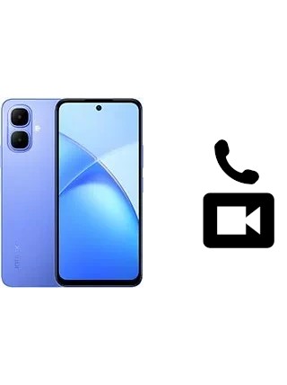 Faça chamadas de vídeo com um Infinix Smart 10