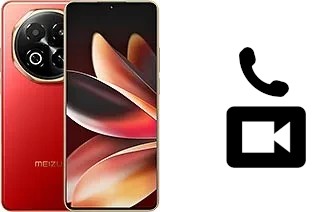 Faça chamadas de vídeo com um Meizu Note 22 5G