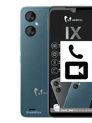 Faça chamadas de vídeo com um Mobicel IX