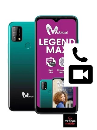 Faça chamadas de vídeo com um Mobicel Legend Max
