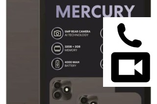 Faça chamadas de vídeo com um Mobicel Mercury