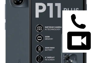 Faça chamadas de vídeo com um Mobicel P11 Plus