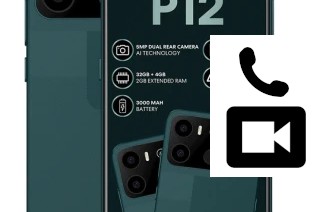 Faça chamadas de vídeo com um Mobicel P12