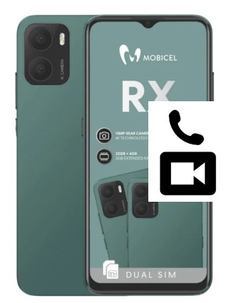 Faça chamadas de vídeo com um Mobicel RX