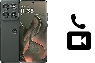 Faça chamadas de vídeo com um Motorola Edge (2025)