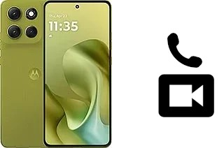 Faça chamadas de vídeo com um Motorola Moto G86