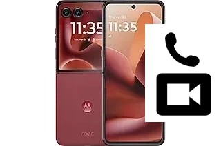 Faça chamadas de vídeo com um Motorola Razr 60 Ultra