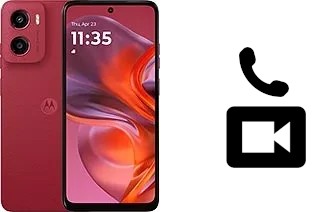 Faça chamadas de vídeo com um Motorola Moto G05