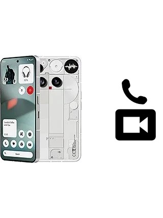 Faça chamadas de vídeo com um Nothing Phone (3)