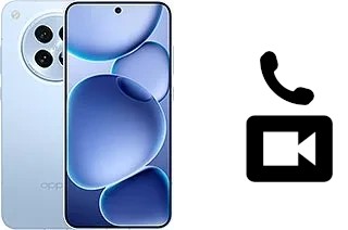 Faça chamadas de vídeo com um Oppo Find X8s