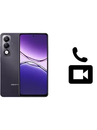 Faça chamadas de vídeo com um Oppo K13x
