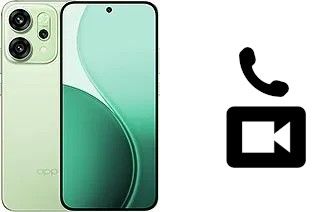 Faça chamadas de vídeo com um Oppo Reno14