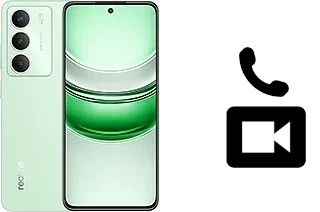 Faça chamadas de vídeo com um Realme C73