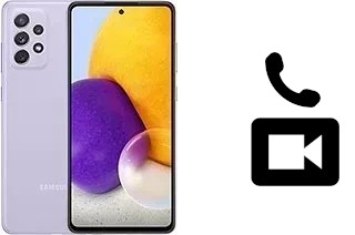 Faça chamadas de vídeo com um Samsung Galaxy A72 5G