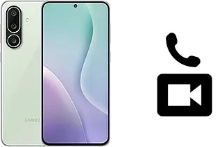 Faça chamadas de vídeo com um Samsung Galaxy M56