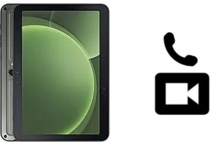 Faça chamadas de vídeo com um Samsung Galaxy Tab Active5 Pro