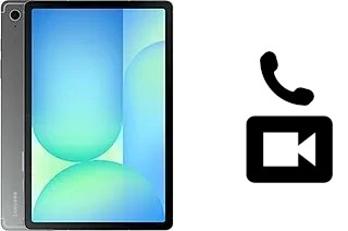 Faça chamadas de vídeo com um Samsung Galaxy Tab S10 FE