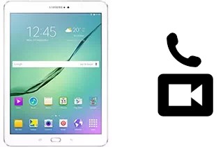 Faça chamadas de vídeo com um Samsung Galaxy Tab S2 9.7 Wi-Fi