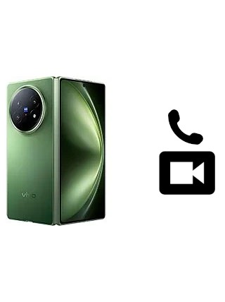 Faça chamadas de vídeo com um vivo X Fold5