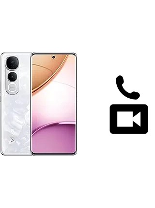 Faça chamadas de vídeo com um vivo Y400 Pro