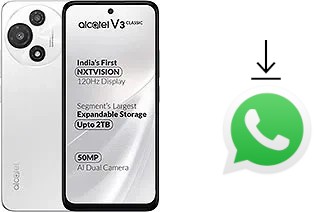 Como baixar e instalar o WhatsApp em alcatel V3 Classic