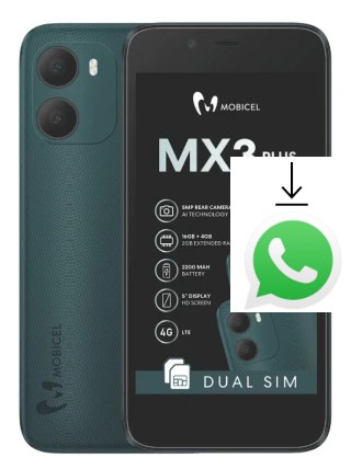 Como baixar e instalar o WhatsApp em Mobicel MX3 Plus