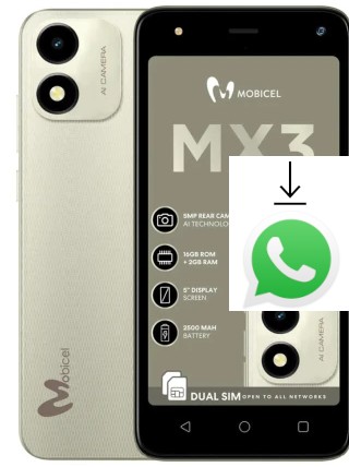 Como baixar e instalar o WhatsApp em Mobicel MX3