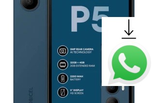 Como baixar e instalar o WhatsApp em Mobicel P5