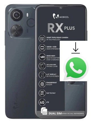 Como baixar e instalar o WhatsApp em Mobicel RX Plus