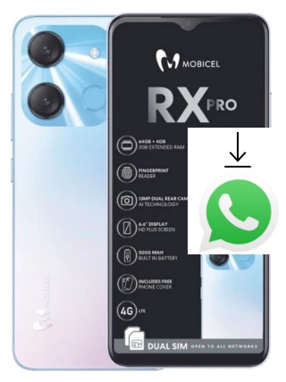 Como baixar e instalar o WhatsApp em Mobicel RX Pro