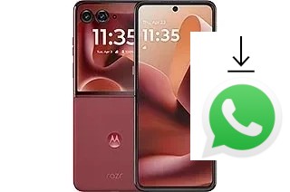 Como baixar e instalar o WhatsApp em Motorola Razr 60 Ultra