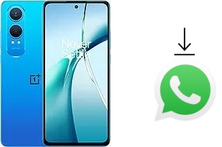 Como baixar e instalar o WhatsApp em OnePlus Nord CE4 Lite