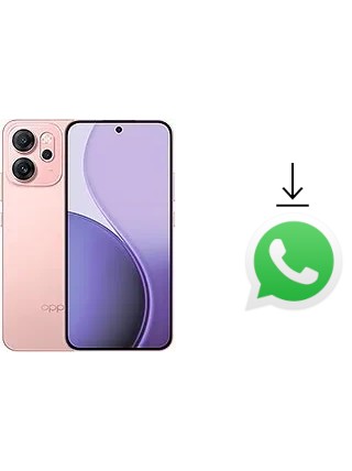 Como baixar e instalar o WhatsApp em Oppo Reno14 F
