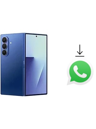 Como baixar e instalar o WhatsApp em Samsung Galaxy Z Fold7