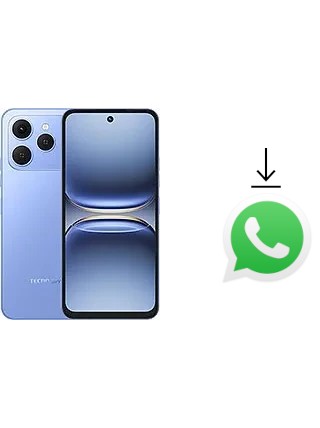 Como baixar e instalar o WhatsApp em Tecno Spark 40