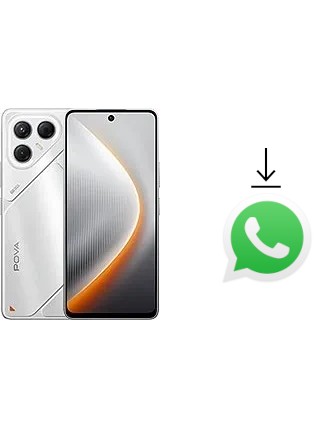 Como baixar e instalar o WhatsApp em Tecno Pova 7