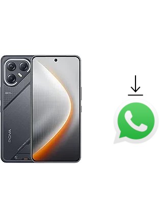 Como baixar e instalar o WhatsApp em Tecno Pova 7 Ultra