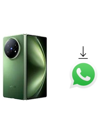 Como baixar e instalar o WhatsApp em vivo X Fold5