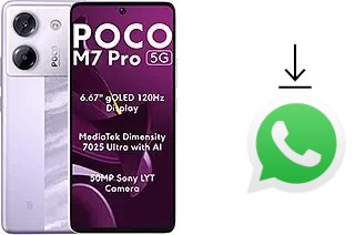 Como baixar e instalar o WhatsApp em Xiaomi Poco M7 pro 5G