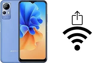 Como gerar um código QR com a senha Wifi em um Acer one Liquid S162E4
