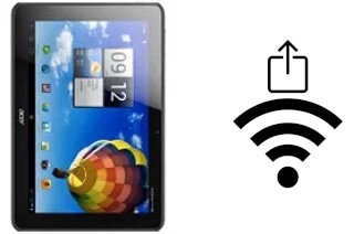 Como gerar um código QR com a senha Wifi em um Acer Iconia Tab A510